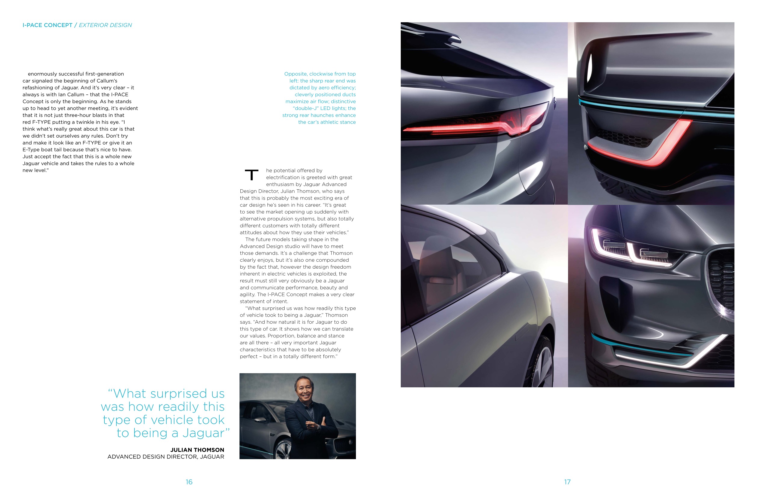 Jaguar I-Pace Concept Brochure Page 6